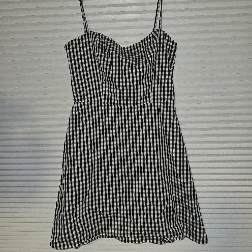 Gingham Reformation Mini Dress